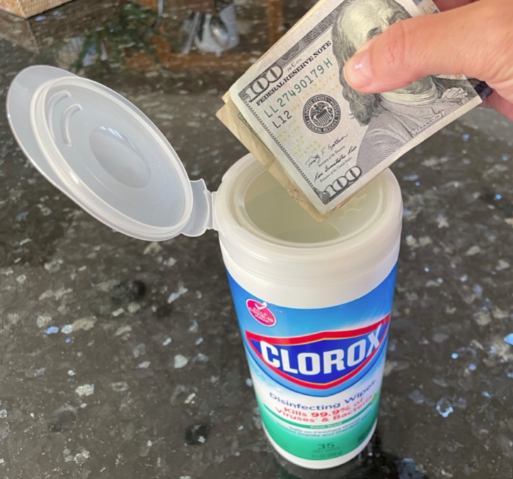 Clever places to hide money in your house from your boyfriend or husband!