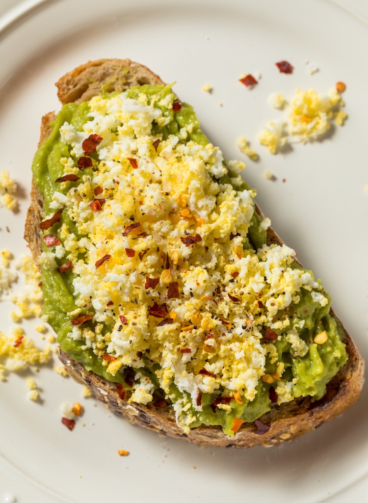 Fun Food Idea: Grate a boiled egg over your avocado toast! This food hack is popular on TikTok for a reason. It's awesome.