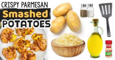 Crispy Smashed Oven Roasted Potatoes With Parmesan Cheese Crispy Smashed Oven Roasted Potatoes With Parmesan Cheese