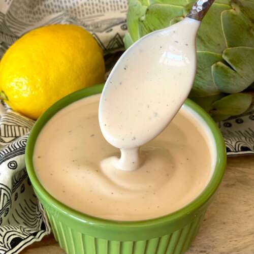 The World's Best Artichoke Dipping Sauce